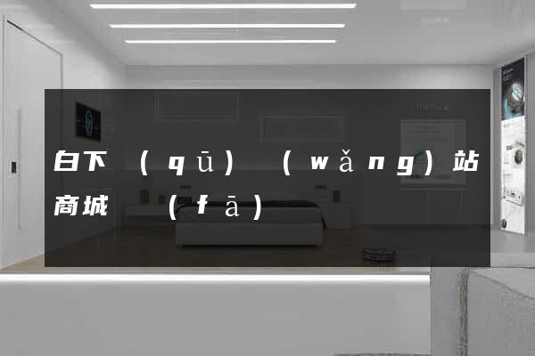 白下區(qū)網(wǎng)站商城開發(fā)