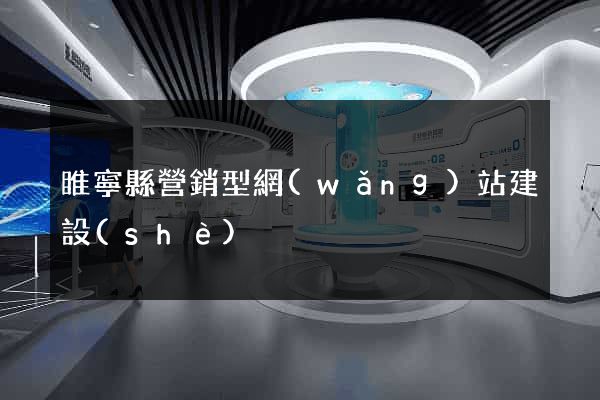 睢寧縣營銷型網(wǎng)站建設(shè)