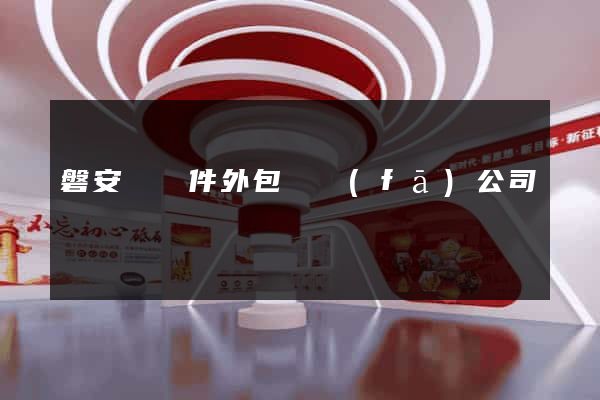 磐安縣軟件外包開發(fā)公司