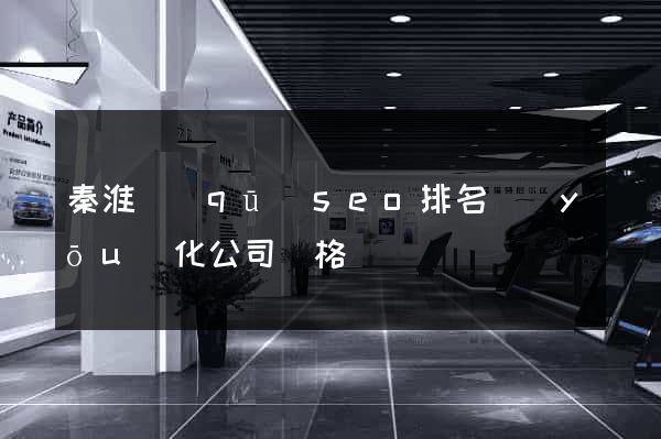 秦淮區(qū)seo排名優(yōu)化公司價格