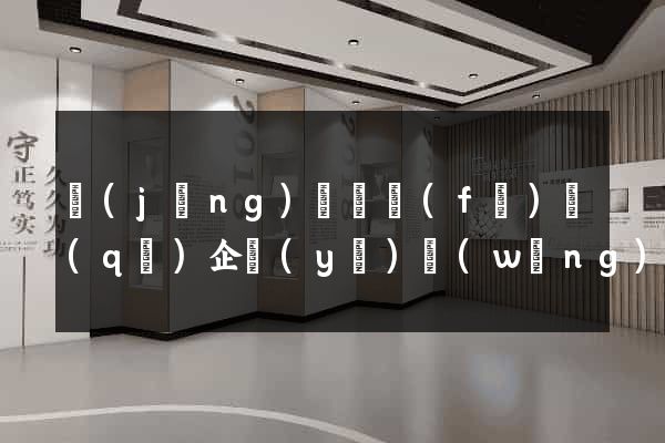 經(jīng)濟開發(fā)區(qū)企業(yè)網(wǎng)站推廣