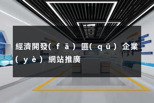 經濟開發(fā)區(qū)企業(yè)網站推廣