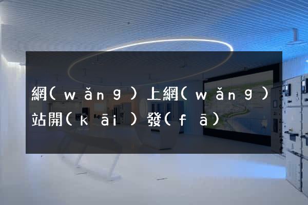 網(wǎng)上網(wǎng)站開(kāi)發(fā)