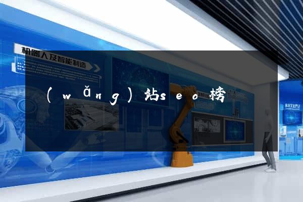 網(wǎng)站seo榜
