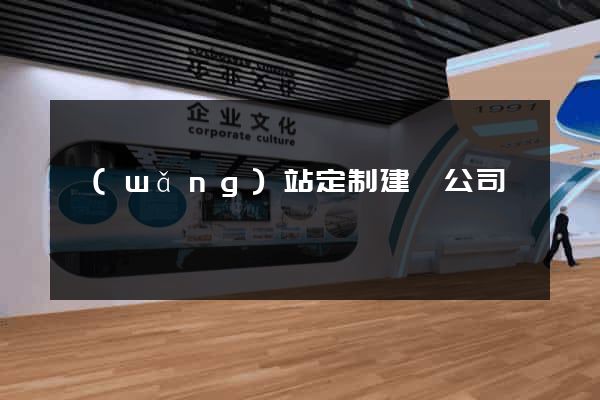 網(wǎng)站定制建設公司