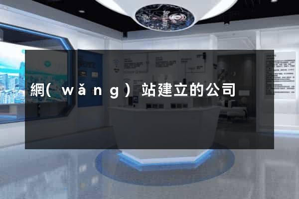 網(wǎng)站建立的公司
