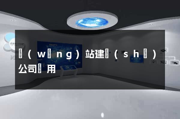 網(wǎng)站建設(shè)公司費用