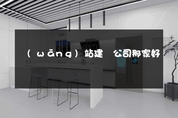 網(wǎng)站建設公司那家好