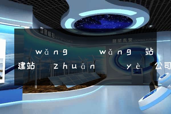 網(wǎng)網(wǎng)站建站專(zhuān)業(yè)公司