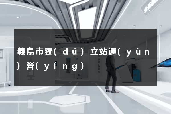 義烏市獨(dú)立站運(yùn)營(yíng)