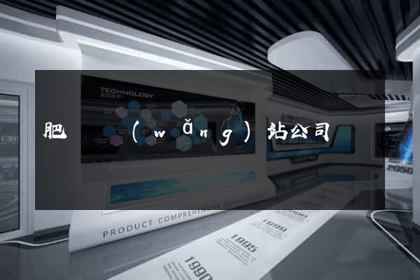 肥東縣網(wǎng)站公司