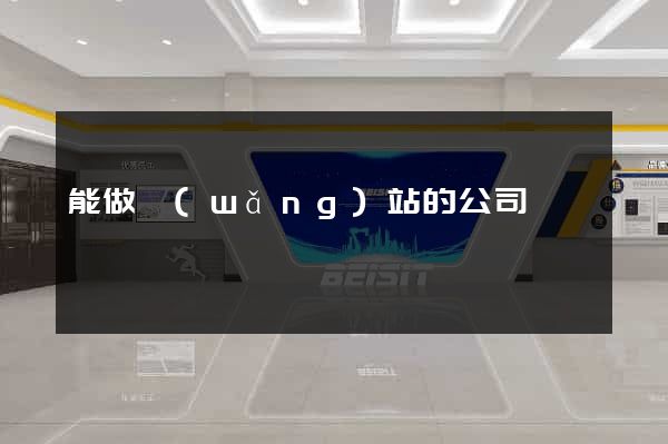 能做網(wǎng)站的公司