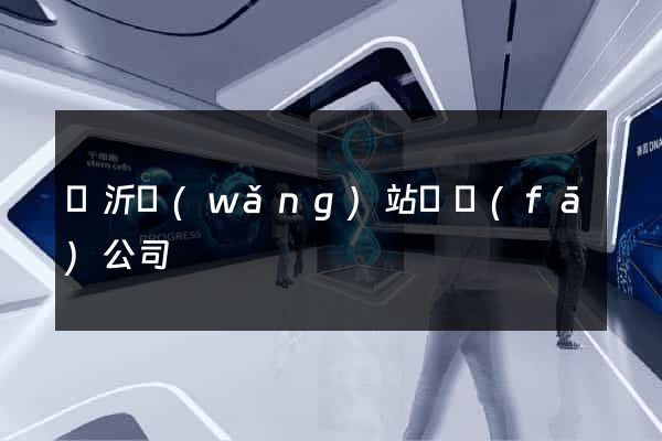 臨沂網(wǎng)站開發(fā)公司