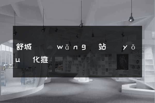 舒城縣網(wǎng)站優(yōu)化推廣