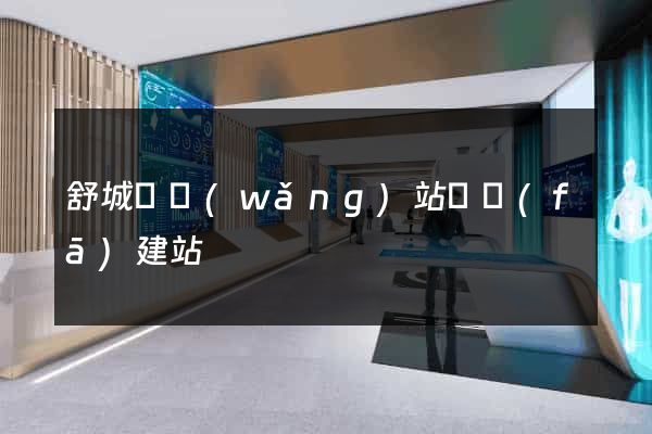 舒城縣網(wǎng)站開發(fā)建站