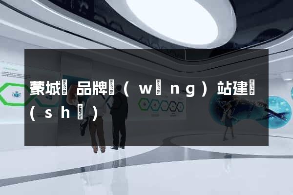 蒙城縣品牌網(wǎng)站建設(shè)