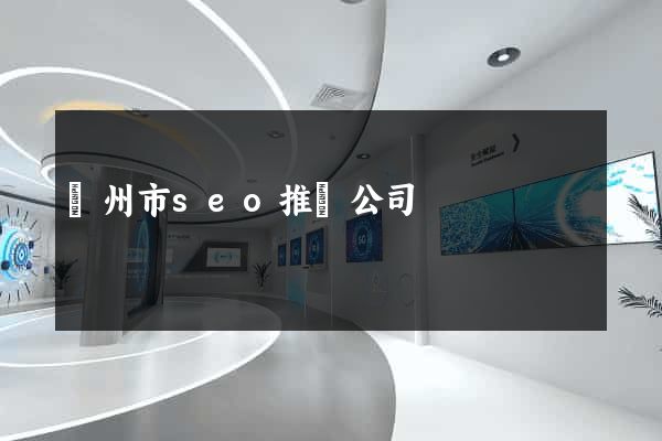 蘇州市seo推廣公司