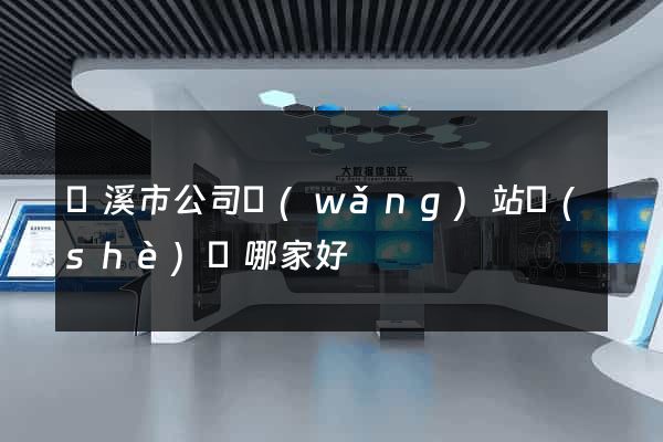 蘭溪市公司網(wǎng)站設(shè)計哪家好