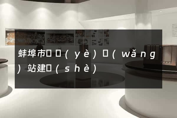 蚌埠市專業(yè)網(wǎng)站建設(shè)