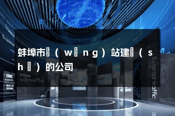 蚌埠市網(wǎng)站建設(shè)的公司