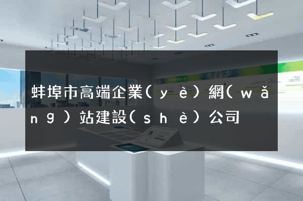 蚌埠市高端企業(yè)網(wǎng)站建設(shè)公司