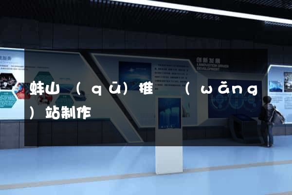 蚌山區(qū)推廣網(wǎng)站制作