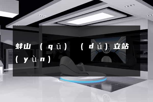 蚌山區(qū)獨(dú)立站運(yùn)營