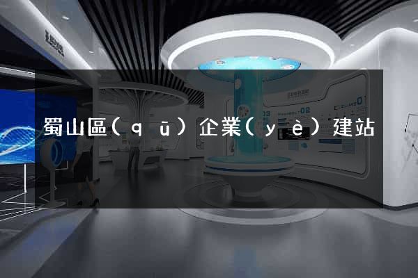 蜀山區(qū)企業(yè)建站