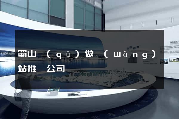 蜀山區(qū)做網(wǎng)站推廣公司