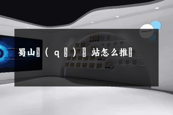 蜀山區(qū)網站怎么推廣