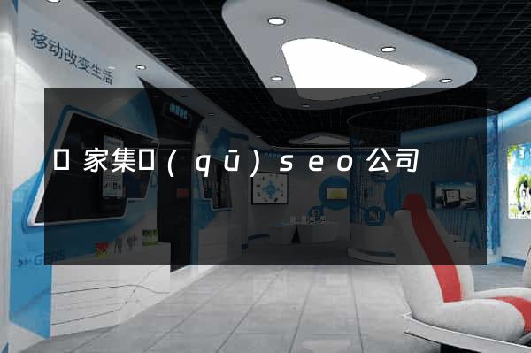 謝家集區(qū)seo公司
