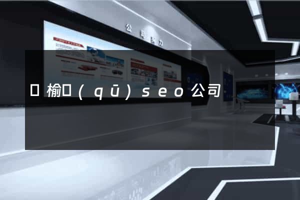 贛榆區(qū)seo公司