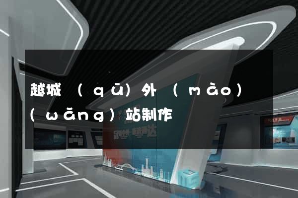 越城區(qū)外貿(mào)網(wǎng)站制作