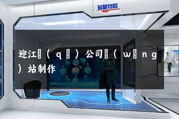 迎江區(qū)公司網(wǎng)站制作