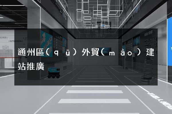 通州區(qū)外貿(mào)建站推廣