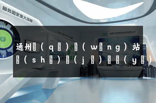 通州區(qū)網(wǎng)站設(shè)計(jì)專業(yè)的公司