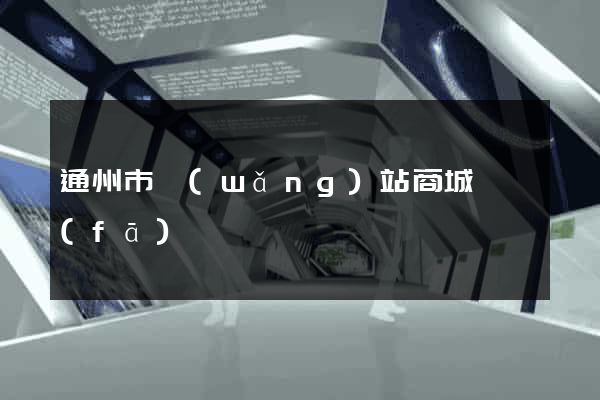 通州市網(wǎng)站商城開發(fā)