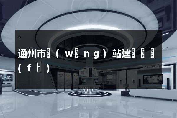 通州市網(wǎng)站建設開發(fā)