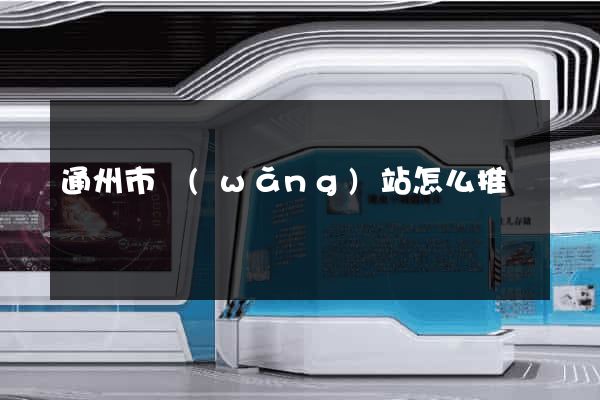 通州市網(wǎng)站怎么推廣
