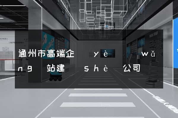 通州市高端企業(yè)網(wǎng)站建設(shè)公司