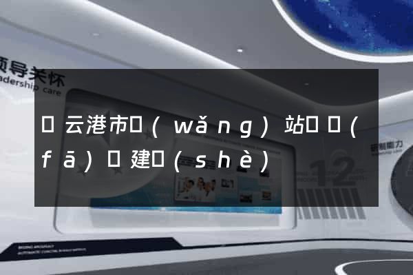 連云港市網(wǎng)站開發(fā)與建設(shè)