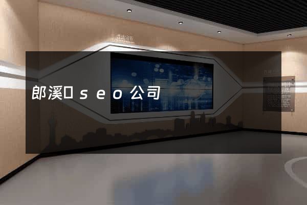 郎溪縣seo公司