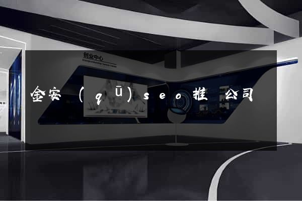 金安區(qū)seo推廣公司