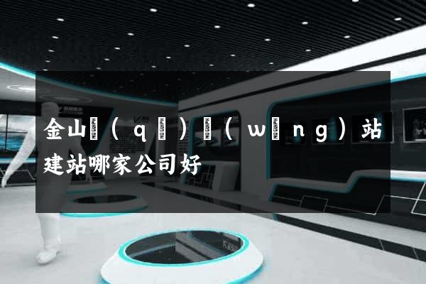 金山區(qū)網(wǎng)站建站哪家公司好