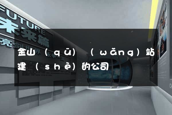 金山區(qū)網(wǎng)站建設(shè)的公司