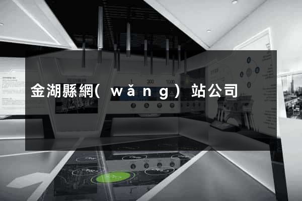 金湖縣網(wǎng)站公司