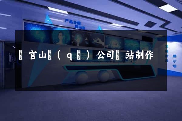 銅官山區(qū)公司網站制作