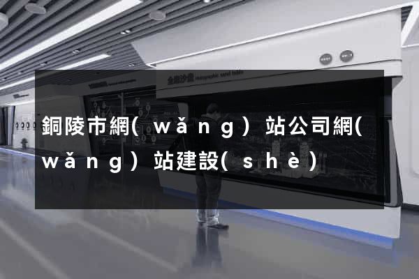 銅陵市網(wǎng)站公司網(wǎng)站建設(shè)