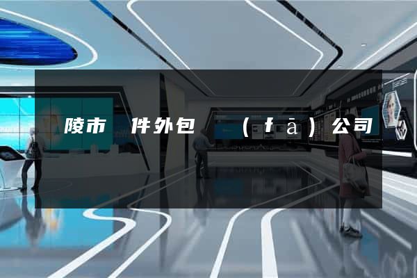 銅陵市軟件外包開發(fā)公司
