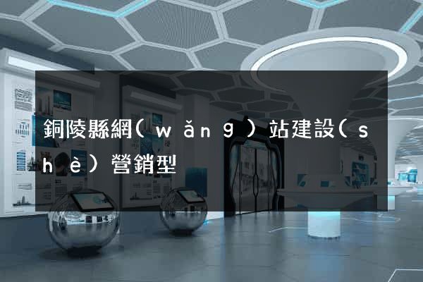 銅陵縣網(wǎng)站建設(shè)營銷型